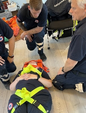 Nødbehandlere træner præhospital indsats